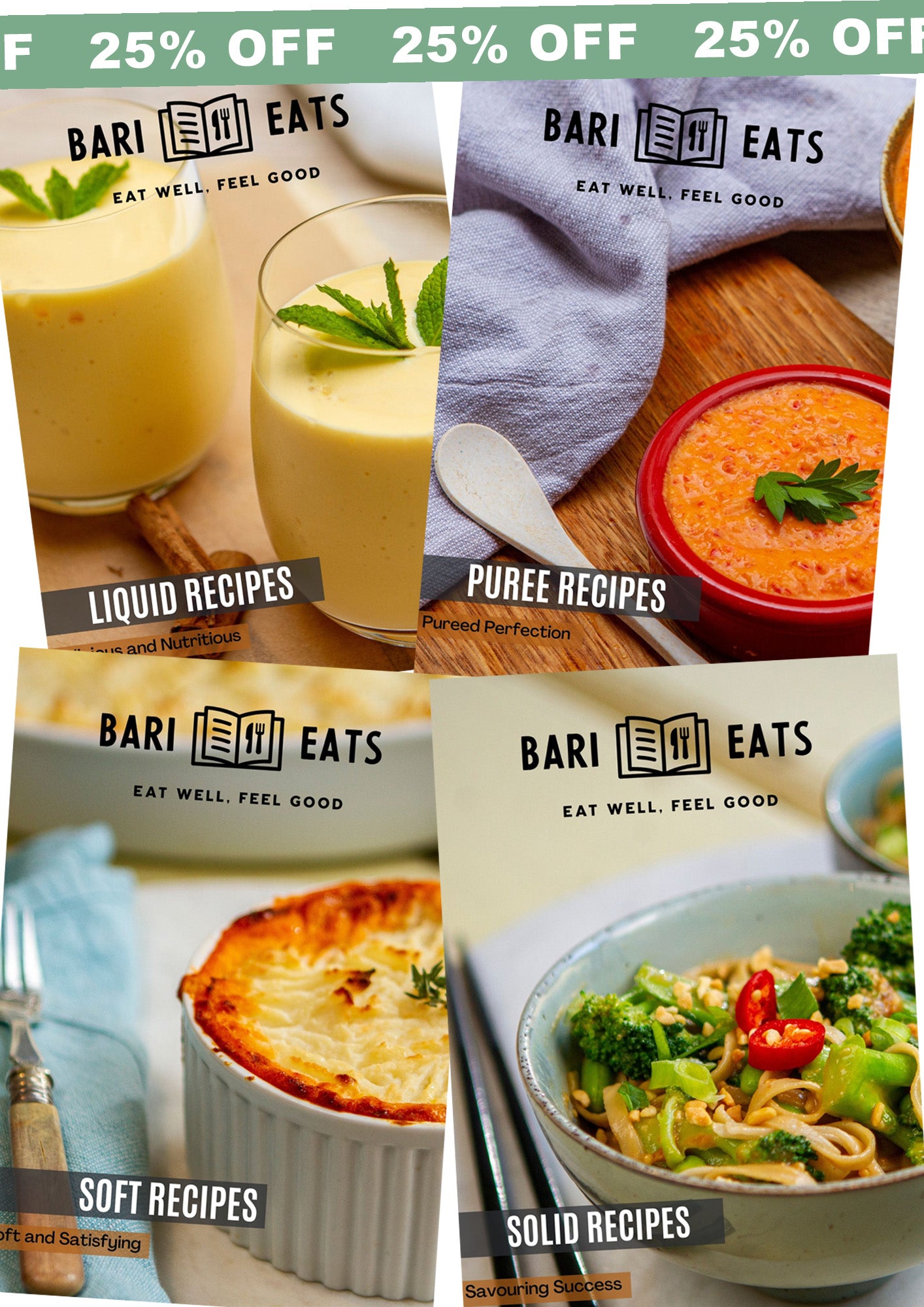 The Complete 4-Stage Bariatric Recipe Bundle